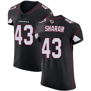 Karson Sharar Arizona Cardinals Men's Elite Alternate Vapor Untouchable Nike Jersey - Black