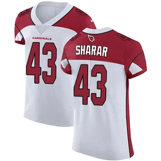 Karson Sharar Arizona Cardinals Men's Elite Vapor Untouchable Nike Jersey - White