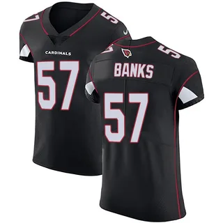 Keshawn Banks Arizona Cardinals Men's Elite Alternate Vapor Untouchable Nike Jersey - Black