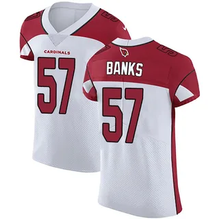 Keshawn Banks Arizona Cardinals Men's Elite Vapor Untouchable Nike Jersey - White
