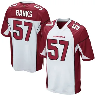 Keshawn Banks Arizona Cardinals Youth Game Nike Jersey - White