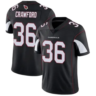 Kitan Crawford Arizona Cardinals Youth Limited Vapor Untouchable Nike Jersey - Black