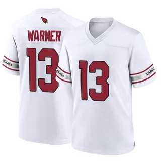 Kurt Warner Arizona Cardinals Youth Game Nike Jersey - White