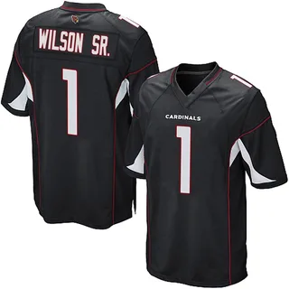 Mack Wilson Sr. Arizona Cardinals Men's Game Alternate Nike Jersey - Black