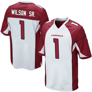 Mack Wilson Sr. Arizona Cardinals Men's Game Nike Jersey - White
