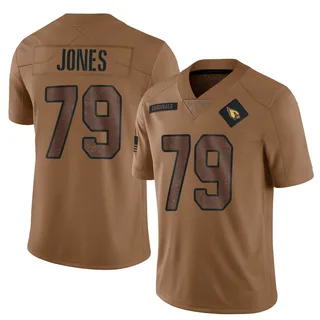 Matthew Jones Arizona Cardinals Men's Limited 2023 Salute To Service Nike Jersey - Brown