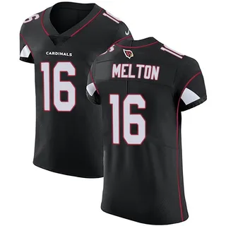 Max Melton Arizona Cardinals Men's Elite Alternate Vapor Untouchable Nike Jersey - Black