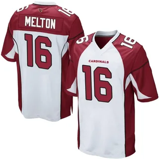 Max Melton Arizona Cardinals Men's Game Nike Jersey - White