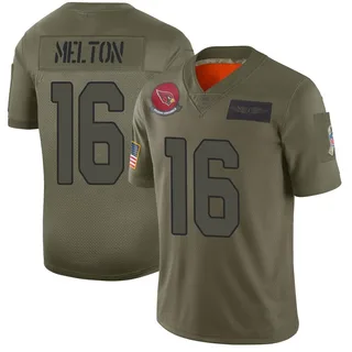 Max Melton Arizona Cardinals Men's Limited 2019 Salute to Service Nike Jersey - Camo