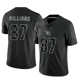 Maxx Williams Arizona Cardinals Men's Limited Reflective Nike Jersey - Black