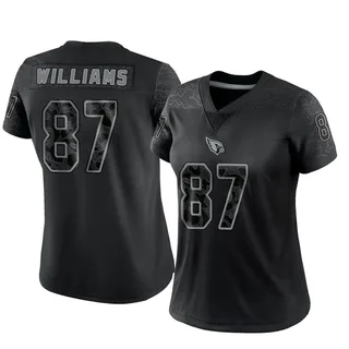 Maxx Williams Arizona Cardinals Women's Limited Reflective Nike Jersey - Black