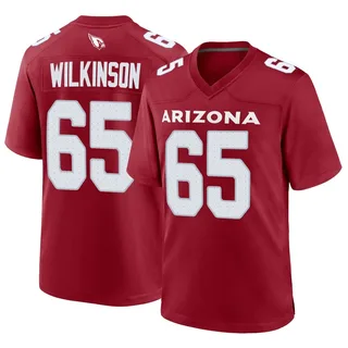Men's Elijah Wilkinson Arizona Cardinals Men's Game Cardinal Nike Jersey