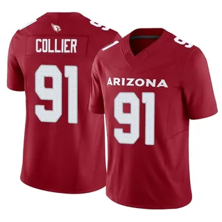 Men's L.J. Collier Arizona Cardinals Men's Limited Cardinal Vapor F.U.S.E. Nike Jersey
