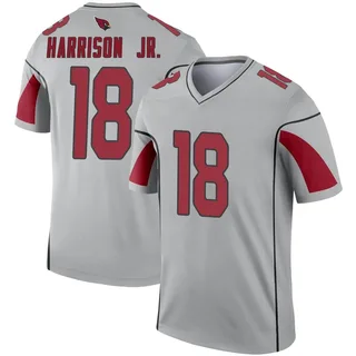 Men's Marvin Harrison Jr. Arizona Cardinals Men's Legend Inverted Silver Nike Jersey