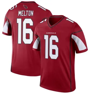Men's Max Melton Arizona Cardinals Men's Legend Cardinal Nike Jersey