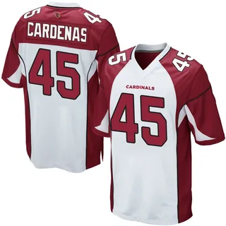 Oscar Cardenas Arizona Cardinals Men's Game Nike Jersey - White