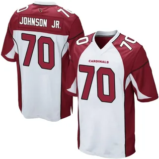 Paris Johnson Jr. Arizona Cardinals Men's Game Nike Jersey - White