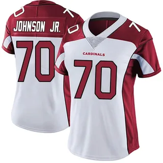Paris Johnson Jr. Arizona Cardinals Women's Limited Vapor Untouchable Nike Jersey - White