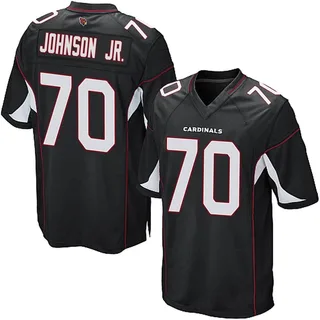 Paris Johnson Jr. Arizona Cardinals Youth Game Alternate Nike Jersey - Black