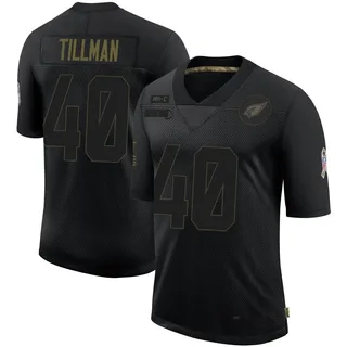 Pat Tillman Arizona Cardinals Men's Limited 2020 Salute To Service Nike Jersey - Black