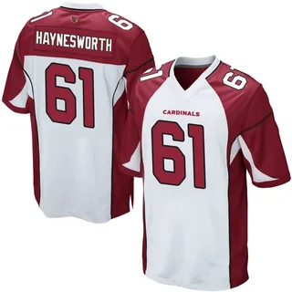 Sincere Haynesworth Arizona Cardinals Men's Game Nike Jersey - White
