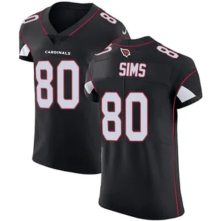 Steven Sims Arizona Cardinals Men's Elite Alternate Vapor Untouchable Nike Jersey - Black