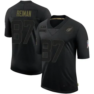 Tip Reiman Arizona Cardinals Men's Limited 2020 Salute To Service Nike Jersey - Black
