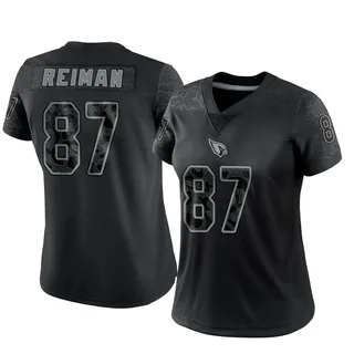 Tip Reiman Arizona Cardinals Women's Limited Reflective Nike Jersey - Black