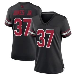 Tony Jones Jr. Arizona Cardinals Women's Game 2nd Alternate Nike Jersey - Black