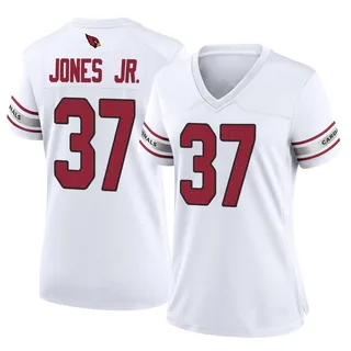 Tony Jones Jr. Arizona Cardinals Women's Game Nike Jersey - White