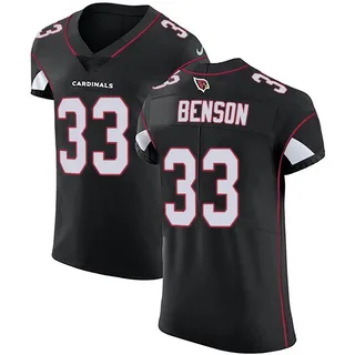 Trey Benson Arizona Cardinals Men's Elite Alternate Vapor Untouchable Nike Jersey - Black
