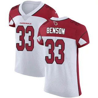 Trey Benson Arizona Cardinals Men's Elite Vapor Untouchable Nike Jersey - White