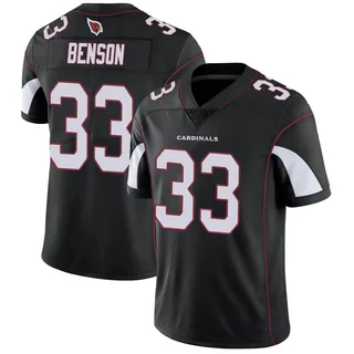 Trey Benson Arizona Cardinals Men's Limited Vapor Untouchable Nike Jersey - Black