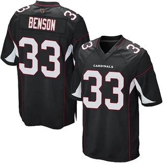 Trey Benson Arizona Cardinals Youth Game Alternate Nike Jersey - Black