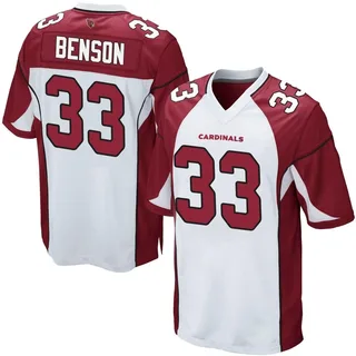 Trey Benson Arizona Cardinals Youth Game Nike Jersey - White