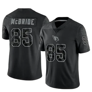 Trey McBride Arizona Cardinals Men's Limited Reflective Jersey - Black