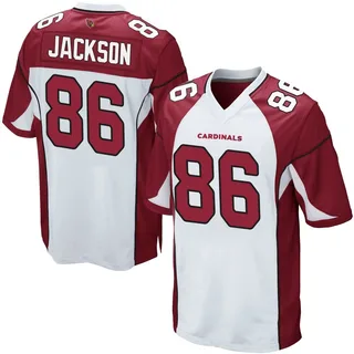 Trishton Jackson Arizona Cardinals Men's Game Nike Jersey - White