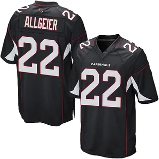 Tyler Allgeier Arizona Cardinals Men's Game Alternate Nike Jersey - Black
