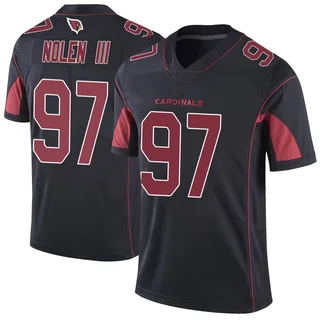 Walter Nolen III Arizona Cardinals Men's Limited Color Rush Vapor Untouchable Nike Jersey - Black