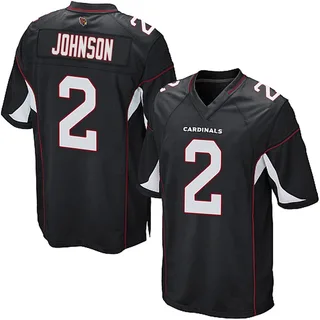 Will Johnson Arizona Cardinals Men's Game Alternate Nike Jersey - Black