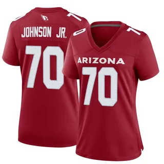 Women's Paris Johnson Jr. Arizona Cardinals Women's Game Cardinal Nike Jersey