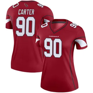 Women's Zachary Carter Arizona Cardinals Women's Legend Cardinal Nike Jersey