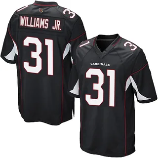 Wydett Williams Jr. Arizona Cardinals Youth Game Alternate Nike Jersey - Black