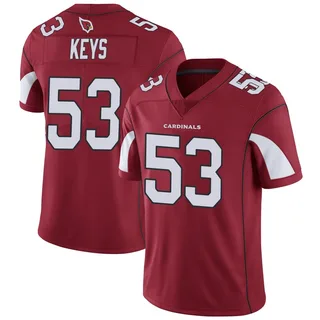 Youth Austin Keys Arizona Cardinals Youth Limited Cardinal Team Color Vapor Untouchable Nike Jersey