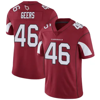 Youth Jameson Geers Arizona Cardinals Youth Limited Cardinal Team Color Vapor Untouchable Nike Jersey