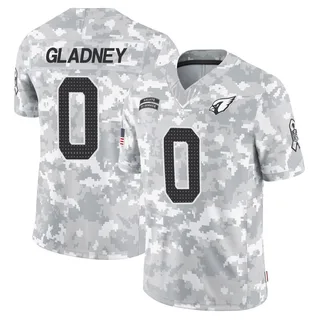 Youth Jeff Gladney Arizona Cardinals Youth Limited Arctic Camo 2024 Salute to Service Jersey