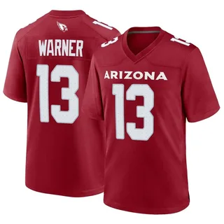 Youth Kurt Warner Arizona Cardinals Youth Game Cardinal Nike Jersey