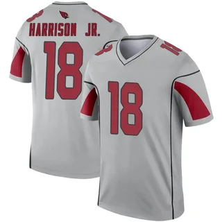 Youth Marvin Harrison Jr. Arizona Cardinals Youth Legend Inverted Silver Nike Jersey