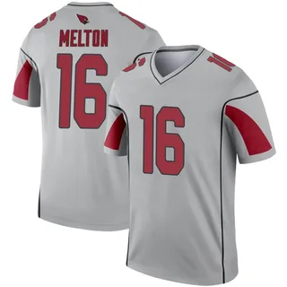 Youth Max Melton Arizona Cardinals Youth Legend Inverted Silver Nike Jersey